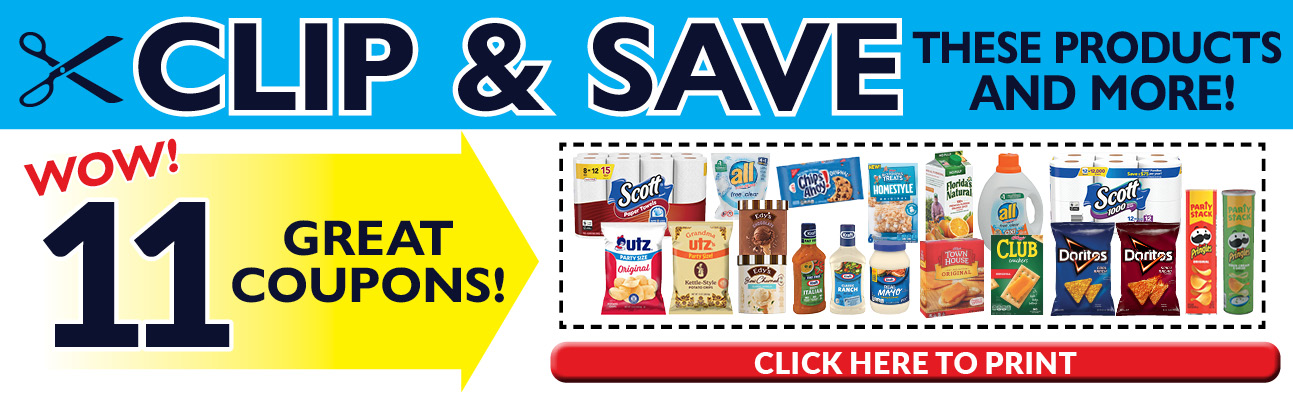 11 Great Coupons!