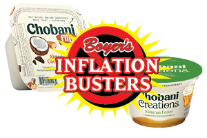 Chobani Flips or Creations Yogurt