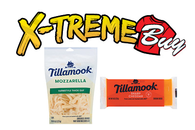 Tillamook Farmhouse Slices, Chunk or Shredded Cheese