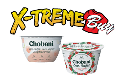 Chobani Fruit on the Bottom, Blended, Zero or Less Sugar Greek Yogurt