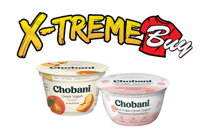 Chobani Fruit on the Bottom, Blended, Less Sugar or Zero Sugar Greek Yogurt