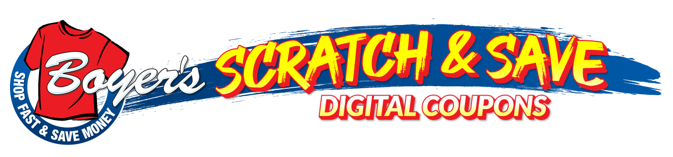 Scratch & Save Digital Coupons